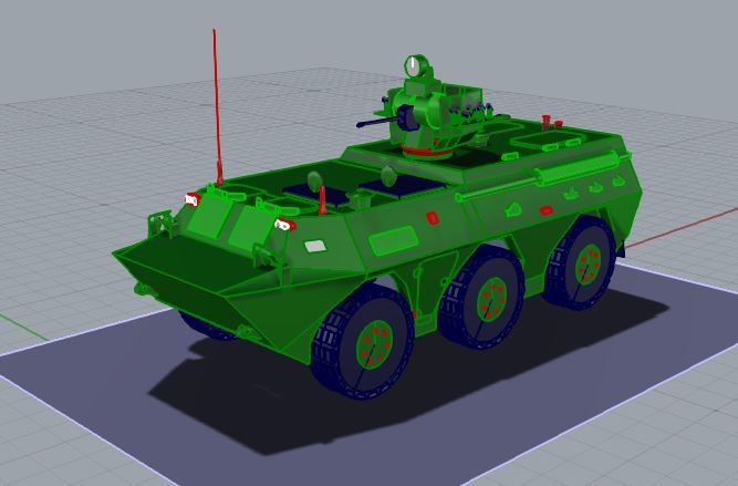 3D建模的应用领域（附：中国轮式装甲车及外国的一些3的...