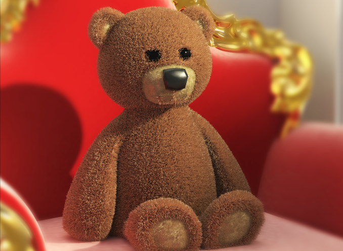 泰迪小熊模型