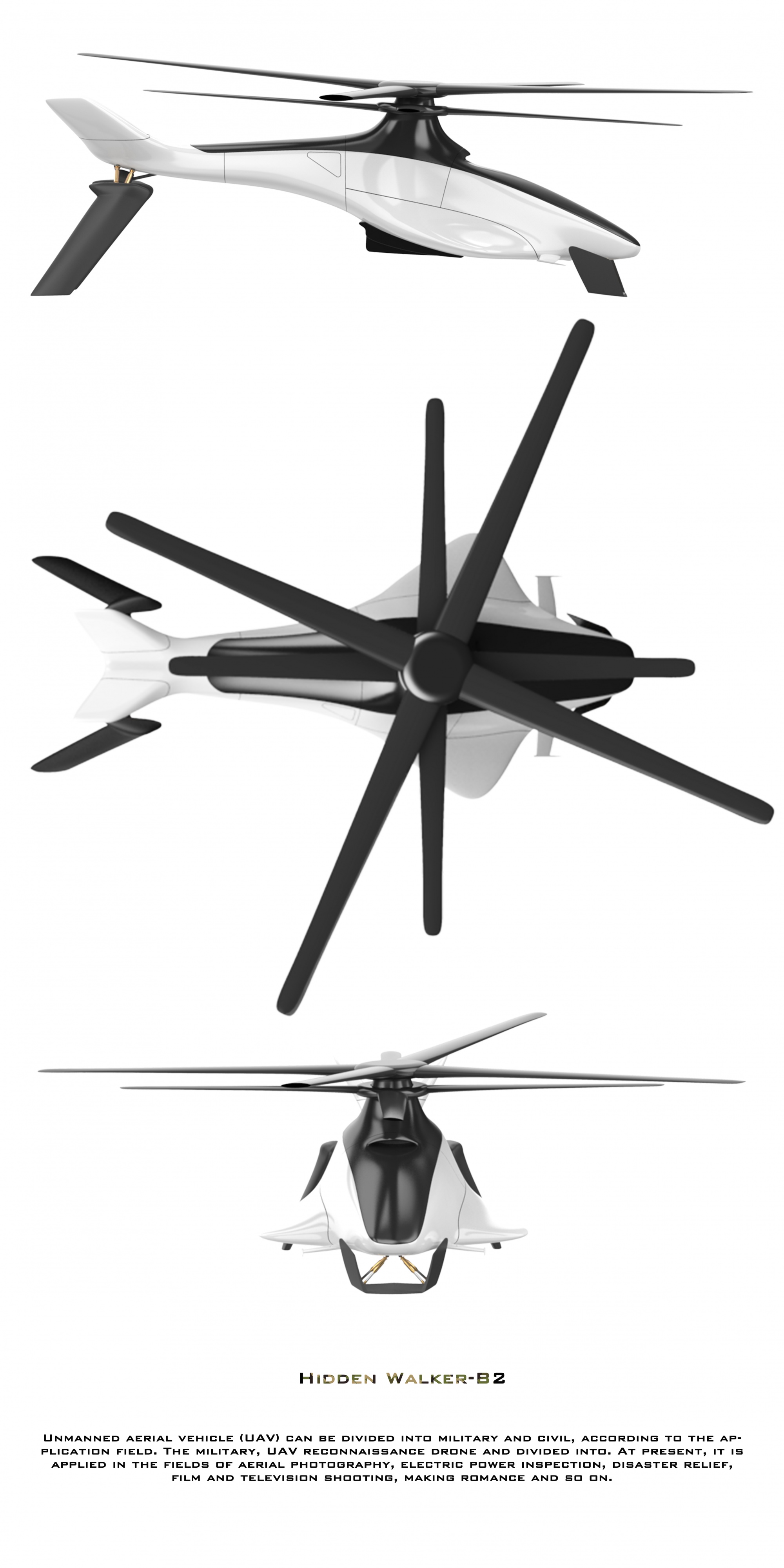 无人机/直升机/飞机模型建模