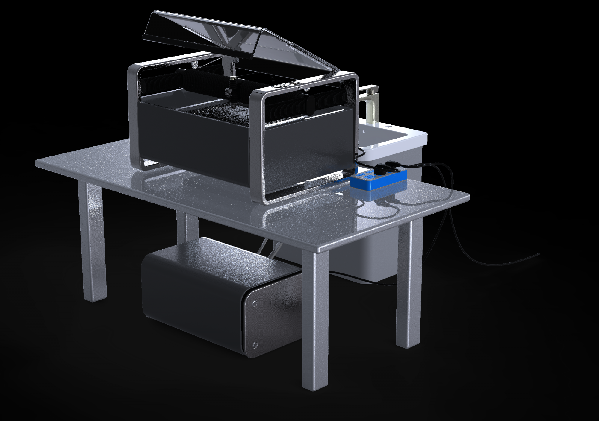 水切割3d打印装置机械器械小型加工车床
